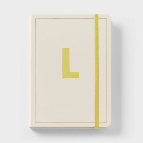 192pg College Ruled Journal 5"'×7" Cream
Monogram L - Opalhouse™ notebook - Picture 1 of 8